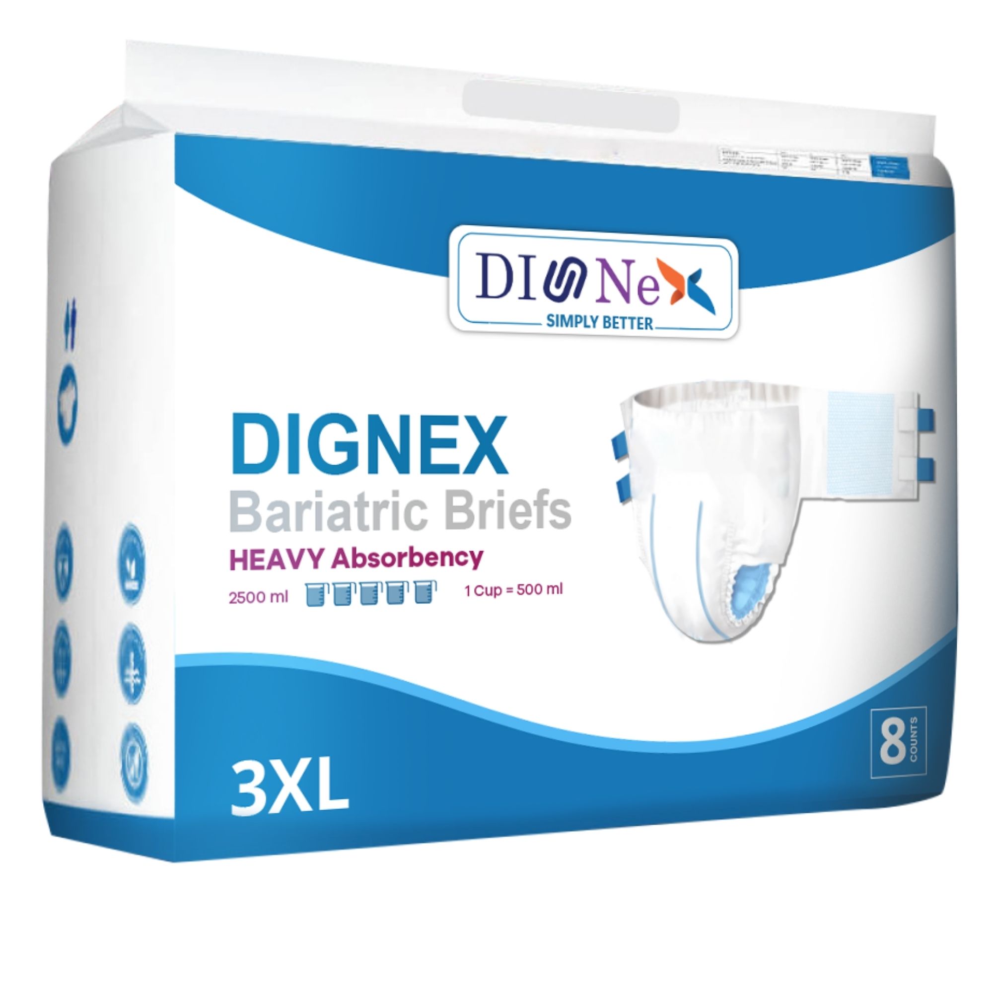 Dignex Bariatric Brief